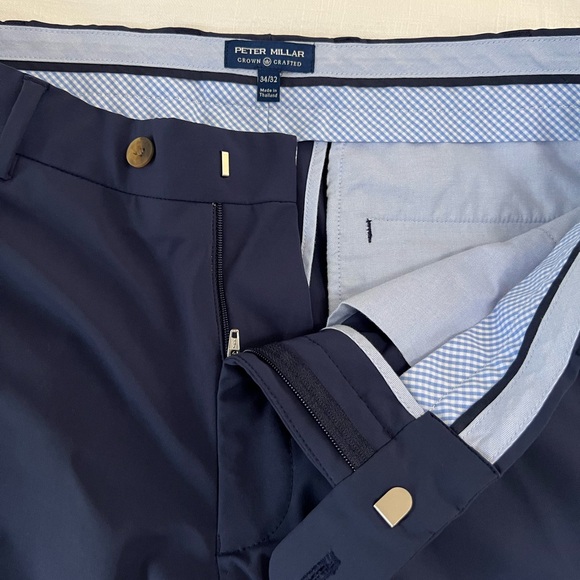 Peter Millar Men’s Crown Crafted Surge Performance Tailored Fit Trousers - Picture 6 of 11